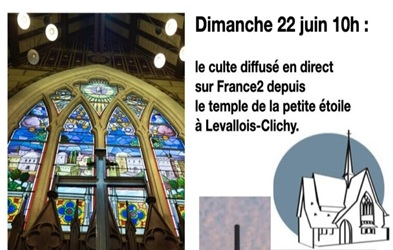 ça se passe près de chez vous : culte à Levallois diffusé sur France 2