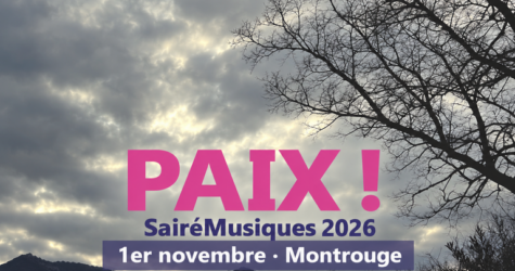 PAIX ! — concert SairéMusiques 2026 à Montrouge