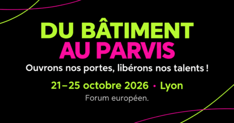 Du bâtiment au parvis : un forum européen à Lyon