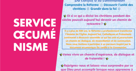 œcuménisme : Ateliers théologiques Du conflit à la communion